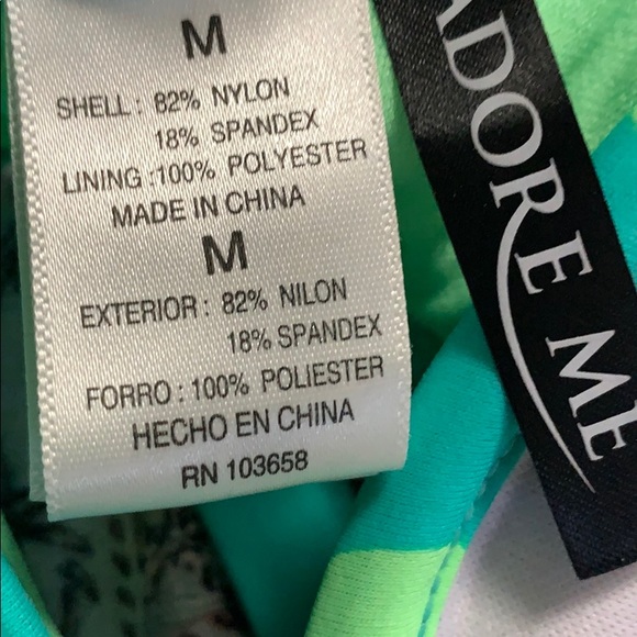 NWT ADORE ME SWIMSUIT POLKA DOT SIZE M - Picture 4 of 4